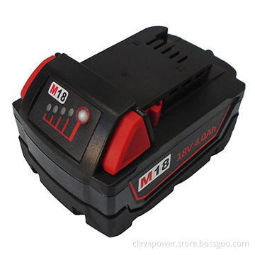 Milwaukee M18 18V Lithium Power Tools Battery